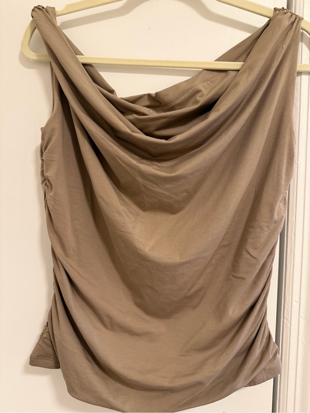 Abercrombie & Fitch Taupe Modal-Blend Tank